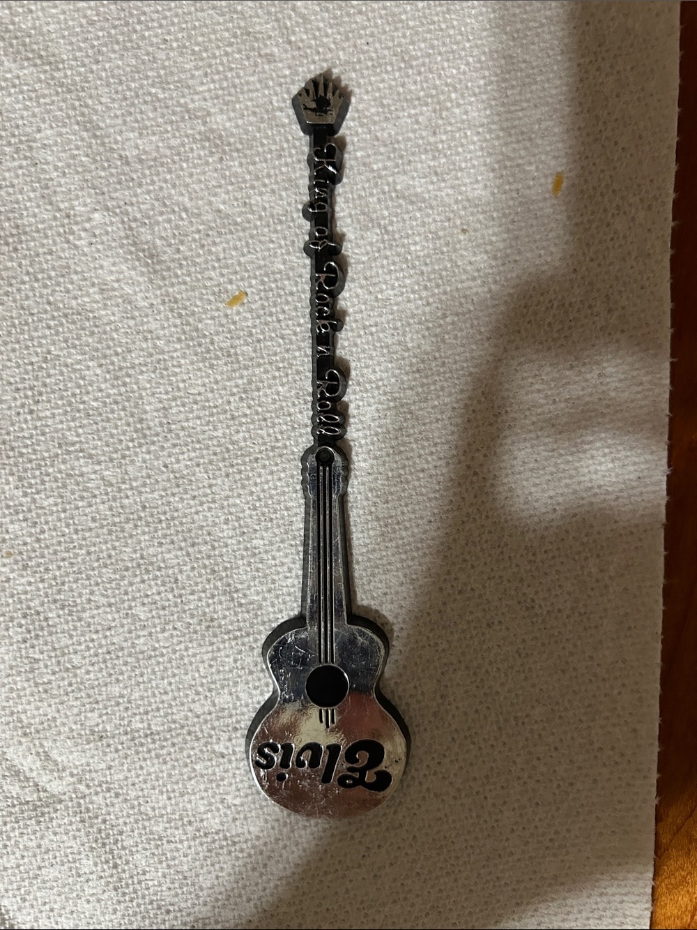 Vintage swizzle sticks King of Rock and Roll Elvis Presley
